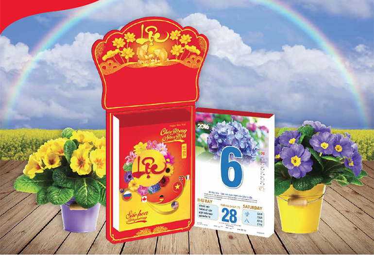 Lịch giấy truyền thống